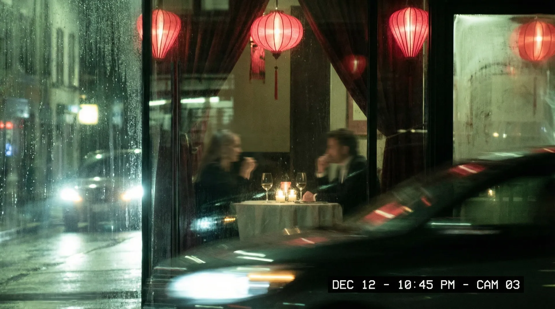 一条肌肉狗 - 餐厅密会偷拍照